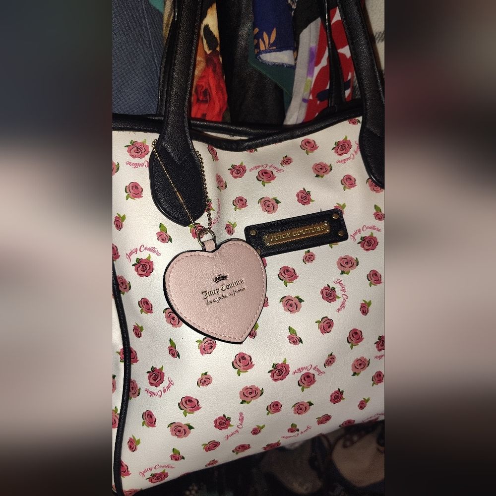 Juicy Couture Floral Tote Bag - Picture 3 of 3